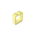 Gobricks GDS-783 Frame 1x2x2 Window | Compatible Building Block for DIY Projects