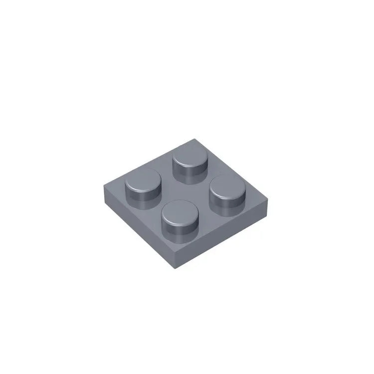 Gobricks Plate 2 x 2 Building Block | Compatible with Lego 3022