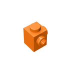 Gobricks GDS-1046 Modified Brick 1 x 1 with Studs on 2 Sides | Building Block for DIY