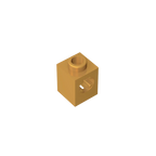 Gobricks GDS-2196 Technical Brick 1 x 1 with Axle Hole | Building Block for Lego