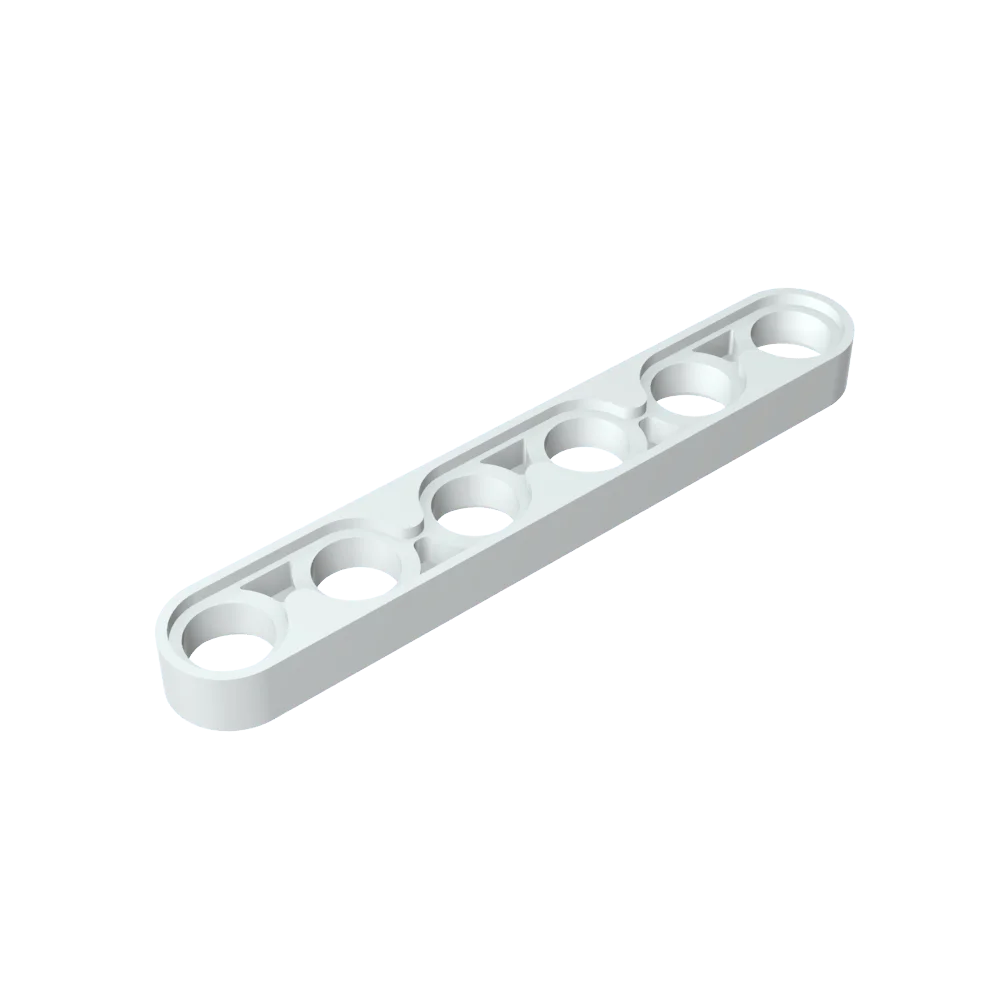 Gobricks GDS-694 Technical Liftarm Thin 1 x 6 | Compatible Building Block Piece