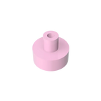 Gobricks Tile Round 1x1 with Bar and Pin Holder | Compatible Building Block