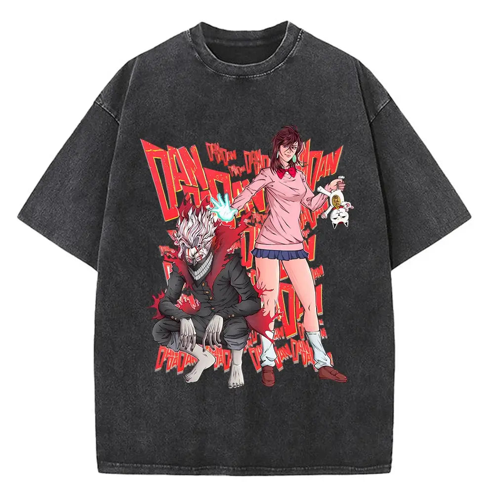 Dandadan Okarun T-shirt Japanese Anime Aesthetic Tee