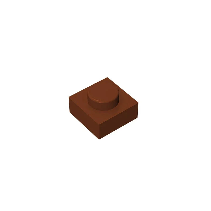 Gobricks GDS-501 Plate 1 x 1 | Compatible Building Blocks for DIY