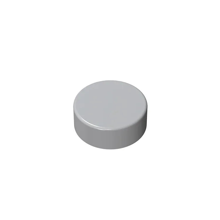 Gobricks GDS-612 Flat Tile 1x1 Round | Compatible Building Block