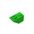 Gobricks GDS-597 Slope, Inverted 45 2x1 | Compatible Building Block for DIY
