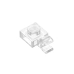 Gobricks GDS-813 1x1 Plate with Vertical Holder | Compatible with Lego 6019 and 61252