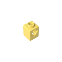 Gobricks GDS-2196 Technical Brick 1 x 1 with Axle Hole | Building Block for Lego