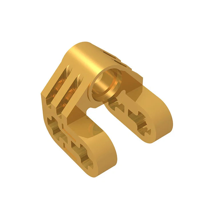 Gobricks GDS-1029 Axle and Pin Connector Perpendicular Split | Compatible with Lego 92907