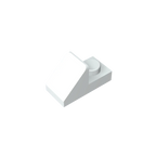 Gobricks GDS-832 Slope 45 2x1 with 2/3 Cutout | Compatible Building Block for DIY