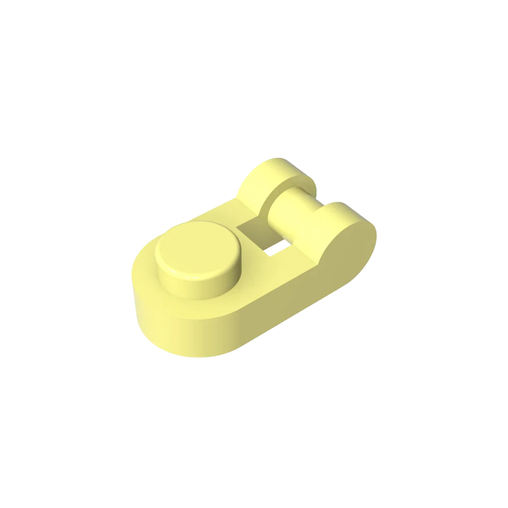 Gobricks GDS-1290 Plate Special 1 x 1 Rounded with Handle | Compatible Building Block for DIY