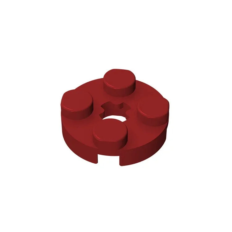 Gobricks GDS-609 PLATE 2X2 ROUND | Compatible Building Blocks for DIY Educational Models