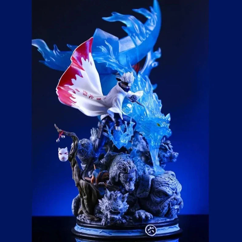 Kakashi Hatake Anime LED Figure – Sixth Hokage Naruto Shippuden Figurine