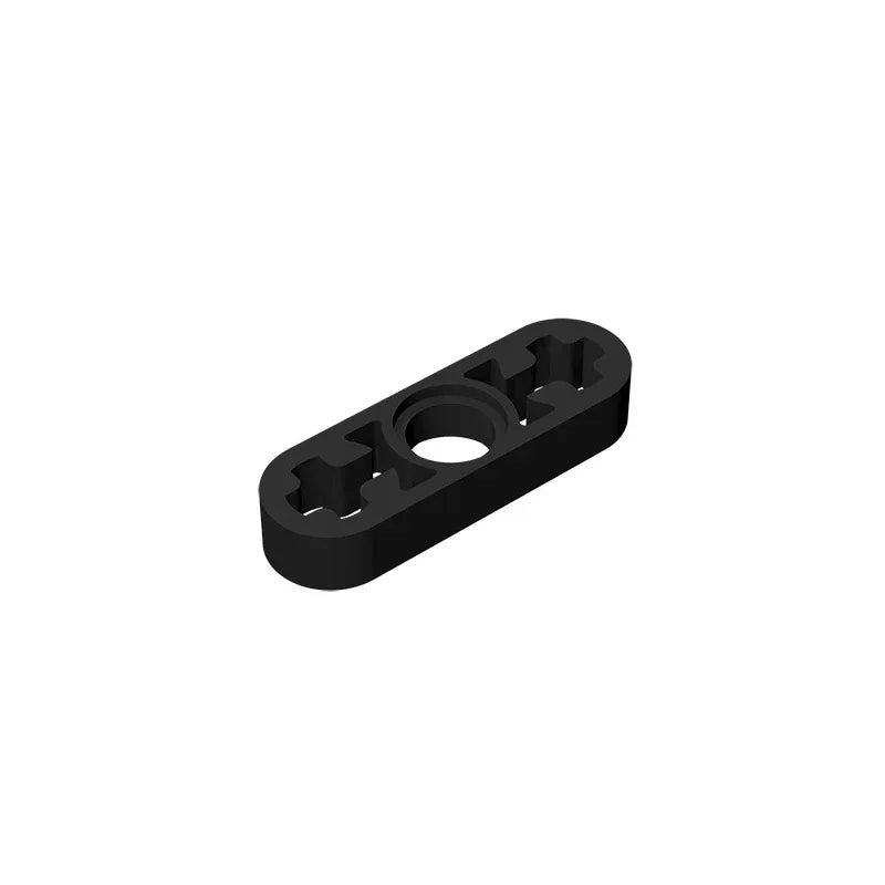 Gobricks GDS-689 Technical Liftarm Thin 1 x 3 | Building Block with Axle Holes Compatible with Lego 6632
