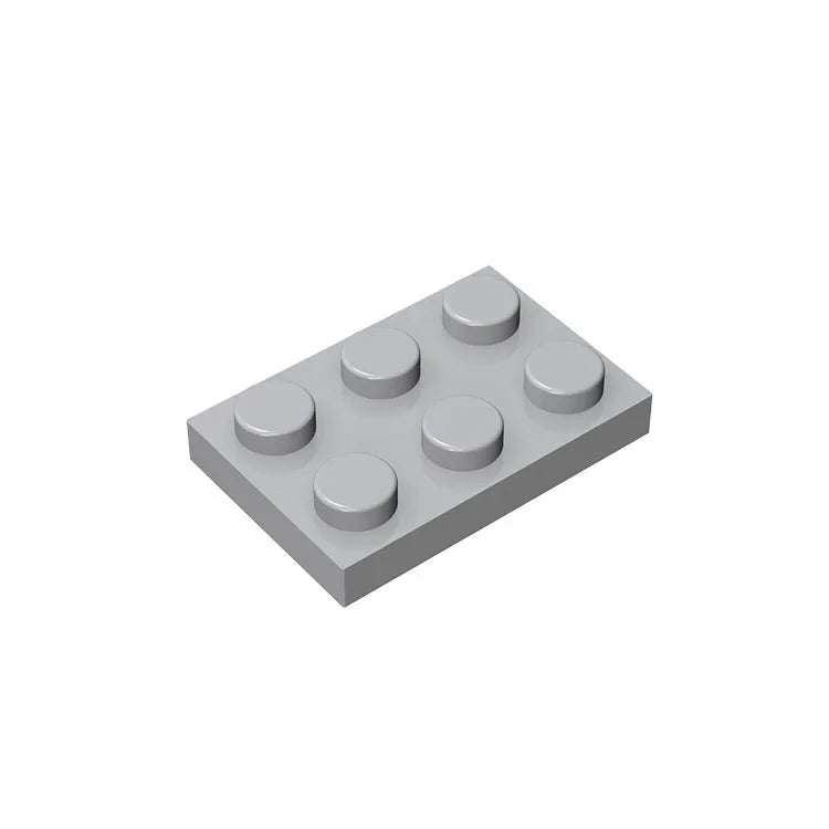 Gobricks GDS-510 Plate 2 x 3 | Compatible Building Block for DIY Projects