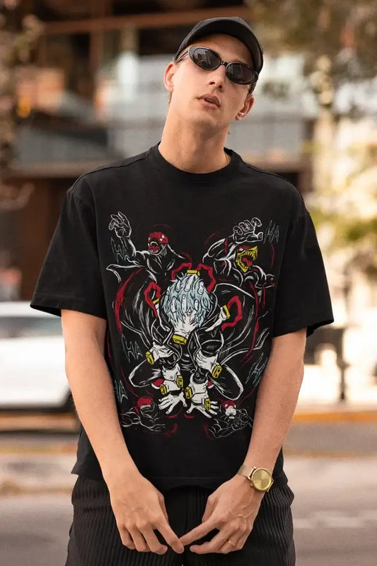 Tomura Shigaraki T-shirt: Villain League Graphic Tee