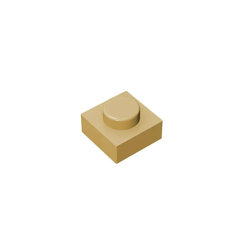 Gobricks GDS-501 Plate 1 x 1 | Compatible Building Blocks for DIY