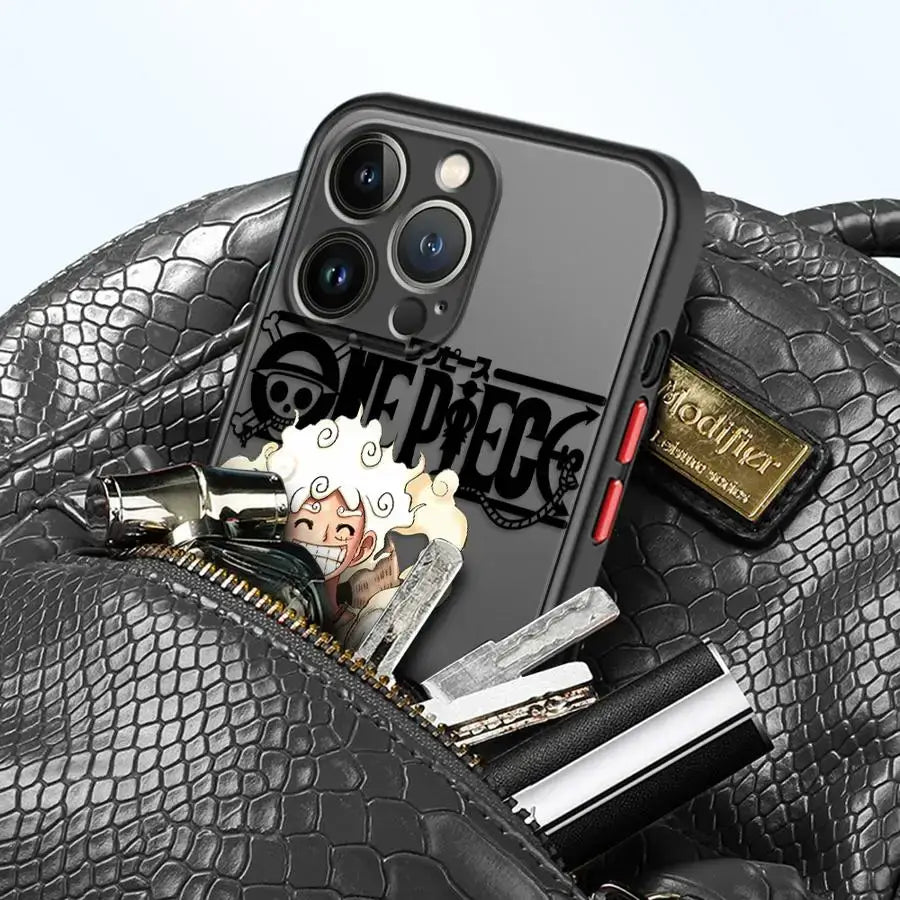 One Piece Phone Case: Zoro & Luffy Matte iPhone Cover