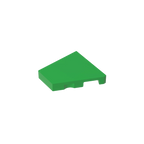 Gobricks GDS-2231 Tile Special 2 x 2 Pentagonal (Right) | Compatible Building Block for DIY and MOC