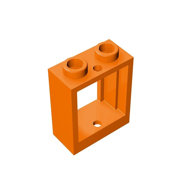 Gobricks GDS-783 Frame 1x2x2 Window | Compatible Building Block for DIY Projects