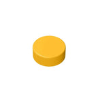 Gobricks GDS-612 Flat Tile 1x1 Round | Compatible Building Block