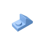 Gobricks GDS-832 Slope 45 2x1 with 2/3 Cutout | Compatible Building Block for DIY