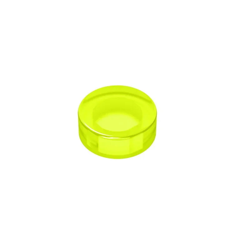 Gobricks GDS-612 Flat Tile 1x1 Round | Compatible Building Block