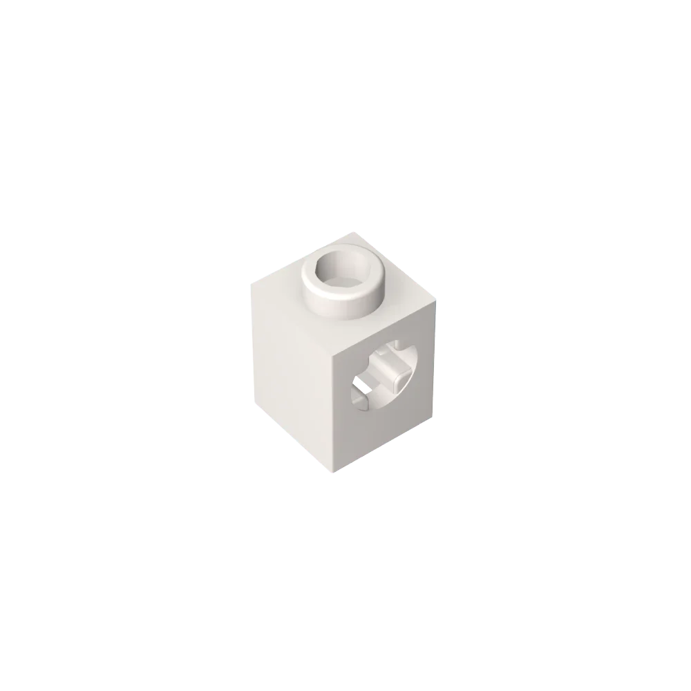 Gobricks GDS-2196 Technical Brick 1 x 1 with Axle Hole | Building Block for Lego