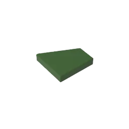 Gobricks GDS-2231 Tile Special 2 x 2 Pentagonal (Right) | Compatible Building Block for DIY and MOC