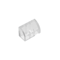 Gobricks GDS-M063 Curved Brick 1 x 2 x 1 No Studs | Compatible Building Block