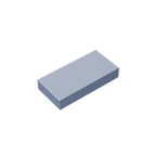 Gobricks GDS-566 Tile 1 x 2 with Groove | Compatible Building Block