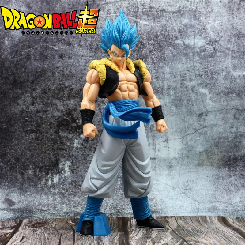 Super Saiyan Blue Gogeta Figure, Goku & Vegeta Fusion Dance DBZ Dragon ball Figurines