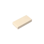 Gobricks GDS-566 Tile 1 x 2 with Groove | Compatible Building Block