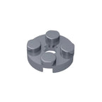 Gobricks GDS-609 PLATE 2X2 ROUND | Compatible Building Blocks for DIY Educational Models