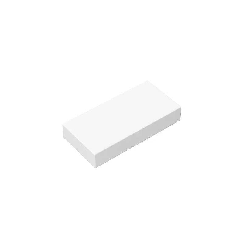 Gobricks GDS-566 Tile 1 x 2 with Groove | Compatible Building Block