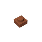 Gobricks GDS-501 Plate 1 x 1 | Compatible Building Blocks for DIY