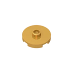 Gobricks GDS-1041 Tile Round 2x2 with Open Stud | Compatible Building Block for DIY Educational Kits