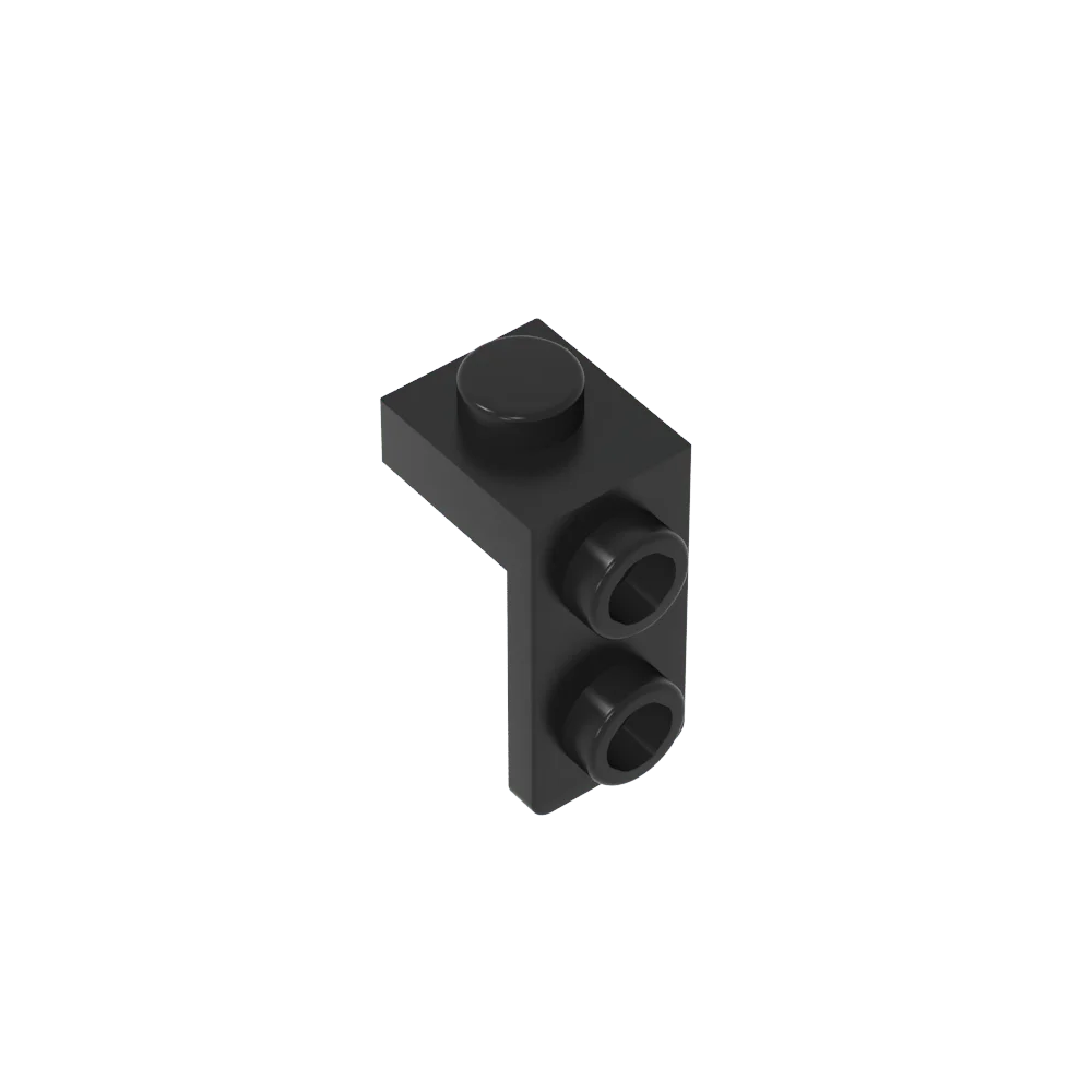 Gobricks Bracket 1 x 1 - 1 x 2 | Compatible Building Block