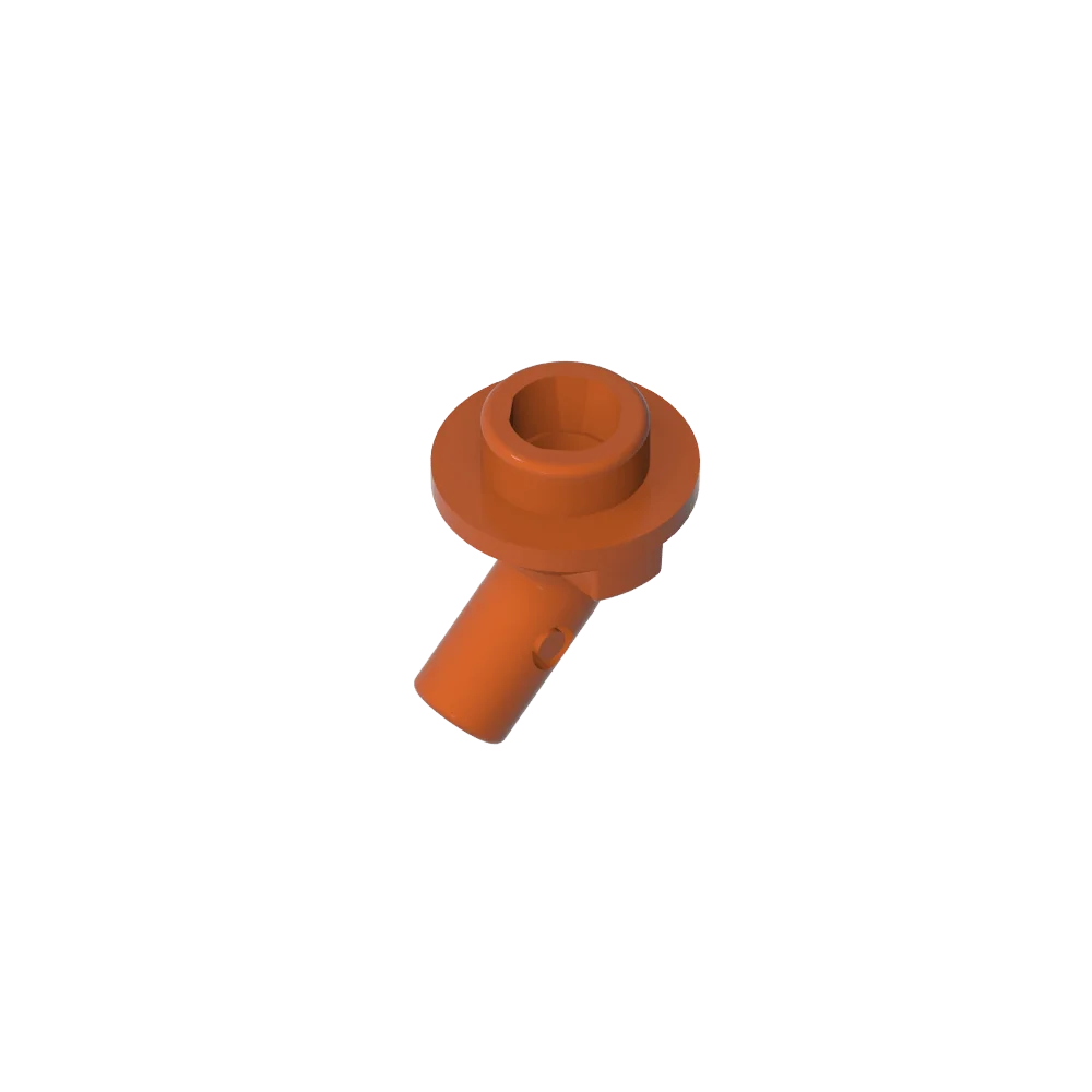 Gobricks GDS-2192 Bar, Angled with Stud on End | Compatible with Lego 65578 Technical Building Block