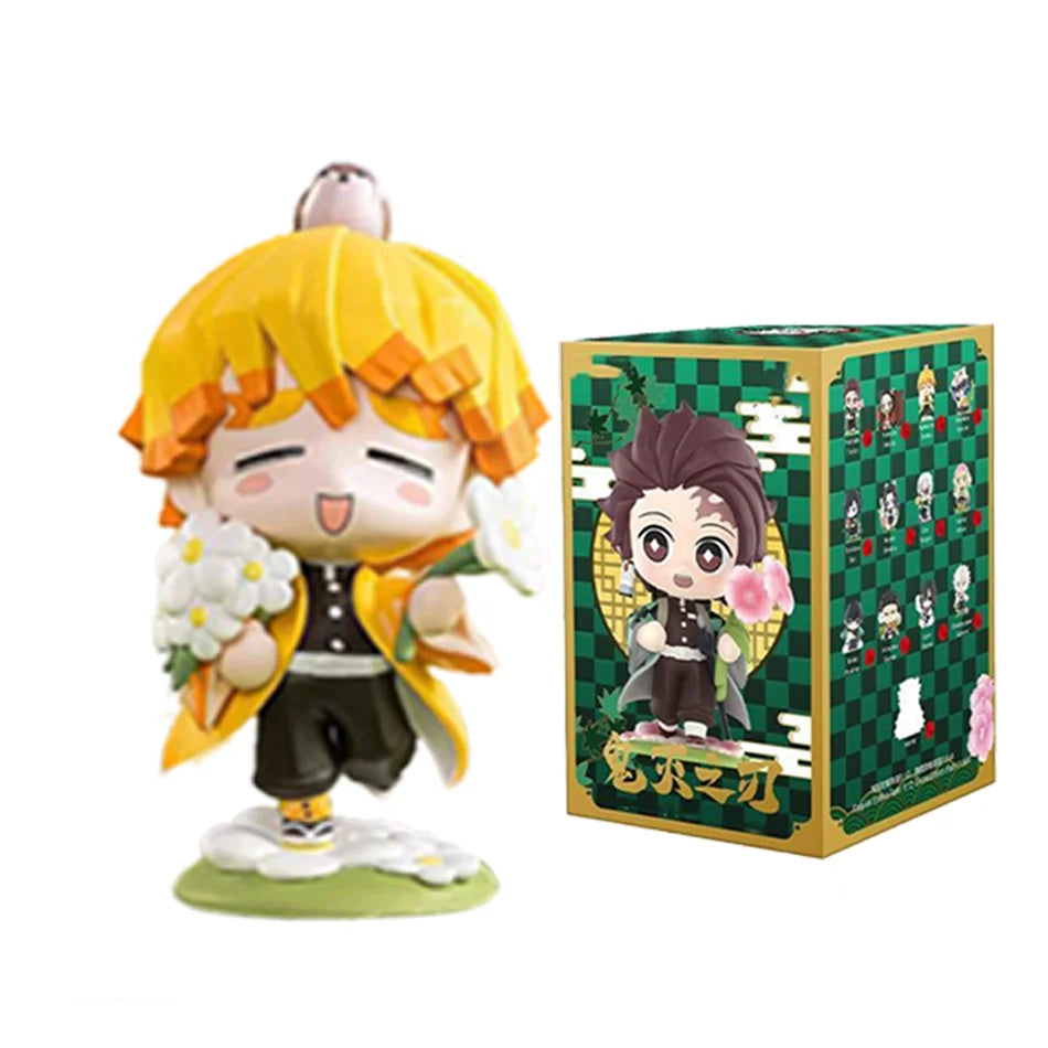 Demon Slayer Blind Box: 12pcs Tanjiro Nezuko Anime Figures