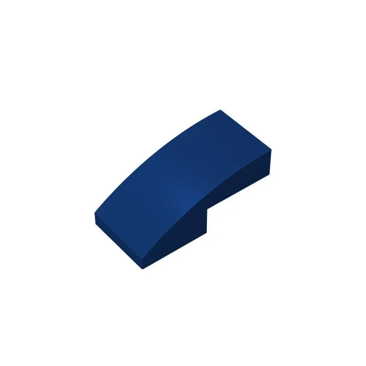 Gobricks GDS-795 Slope, Curved 2 x 1 Inverted | Compatible Building Block for DIY Projects