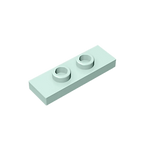 Gobricks GDS-1504 Plate, Modified 1 x 3 with 2 Studs (Double Jumper) | Compatible Building Block Piece