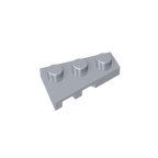 Gobricks GDS-547 Wedge Plate 3 x 2 Right | Compatible Building Block for DIY Creations