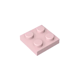 Gobricks Plate 2 x 2 Building Block | Compatible with Lego 3022