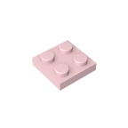 Gobricks Plate 2 x 2 Building Block | Compatible with Lego 3022