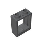 Gobricks GDS-783 Frame 1x2x2 Window | Compatible Building Block for DIY Projects