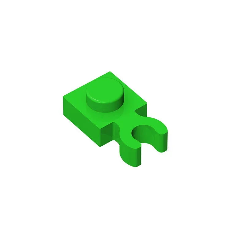 Gobrick GDS-814 PLATE 1X1 W. HOLDER | Building Block for DIY Creations