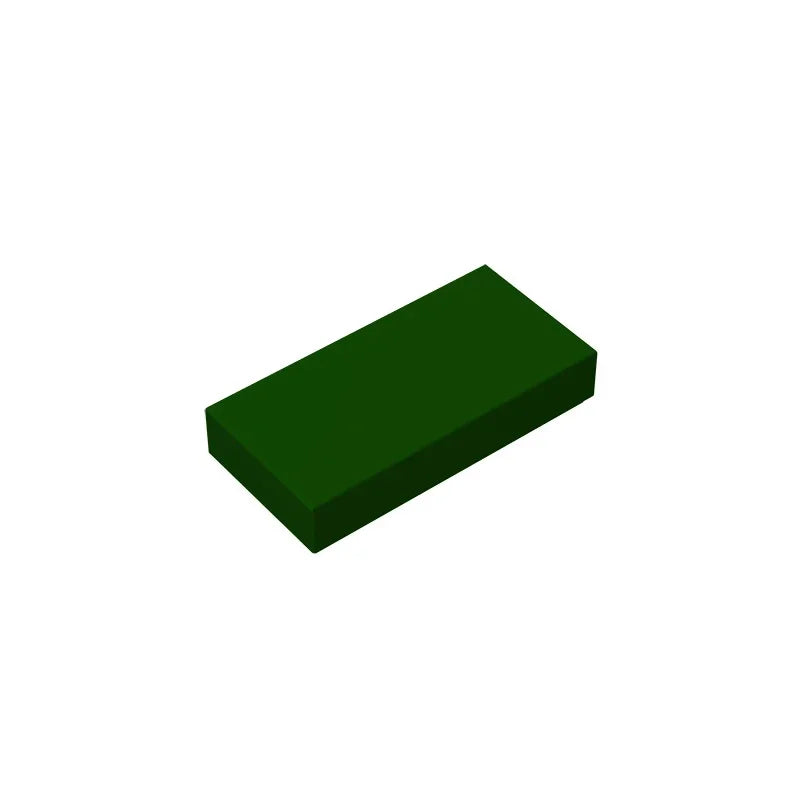 Gobricks GDS-566 Tile 1 x 2 with Groove | Compatible Building Block