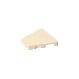 Gobricks GDS-2231 Tile Special 2 x 2 Pentagonal (Right) | Compatible Building Block for DIY and MOC
