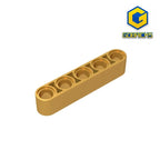 Gobricks GDS-664 Technical Liftarm Thick 1 x 5 | Compatible Building Block